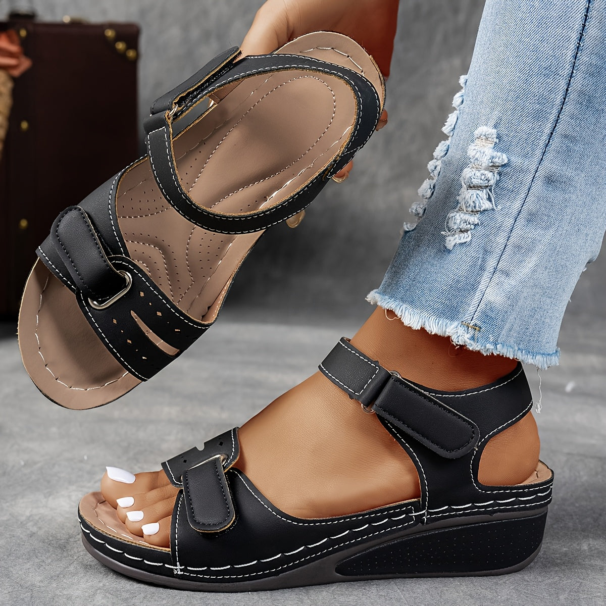 Eastwood and Bloom™ | Norah - Orthopedic support sandal for stability and comfort all day