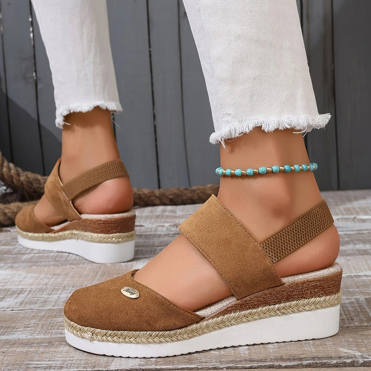Eastwood and Bloom™ | Antonia - Orthopedic Sandals with Platform, Breathable and Relaxed
