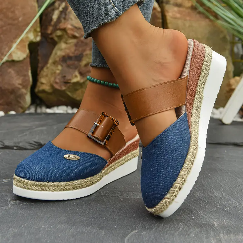 Eastwood and Bloom™ | Antonia - Orthopedic Sandals with Platform, Breathable and Relaxed
