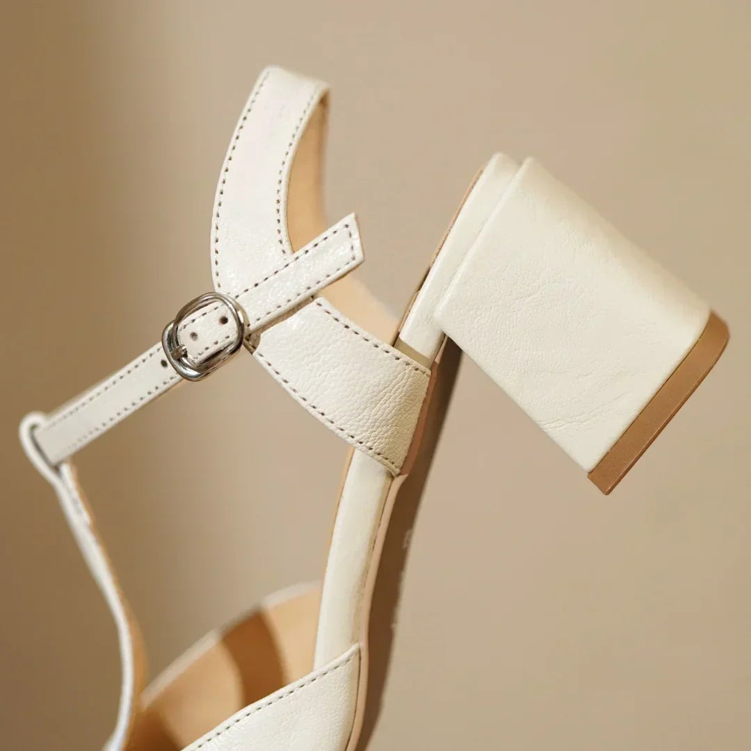 Eastwood and Bloom™ | Beatrica Leather Mary Janes