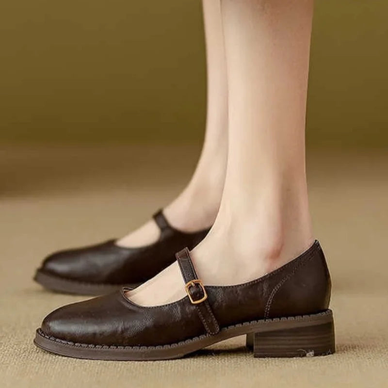 Eastwood and Bloom™ | Classic Comfort Mary Janes Made Of Leather