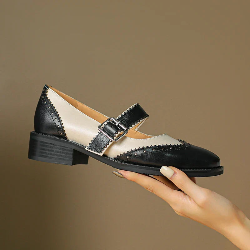 Eastwood and Bloom™ | Miana Leather Mary Janes