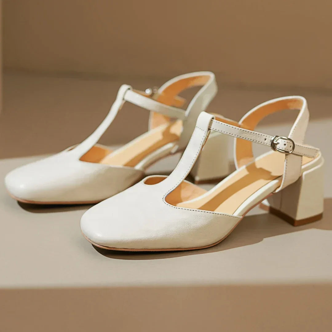 Eastwood and Bloom™ | Beatrica Leather Mary Janes
