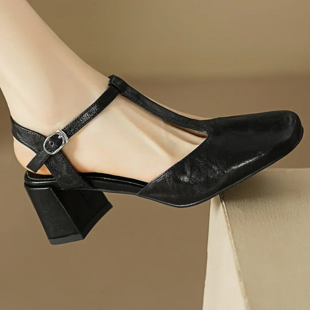 Eastwood and Bloom™ | Beatrica Leather Mary Janes