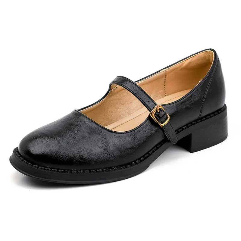Eastwood and Bloom™ | Classic Comfort Mary Janes Made Of Leather