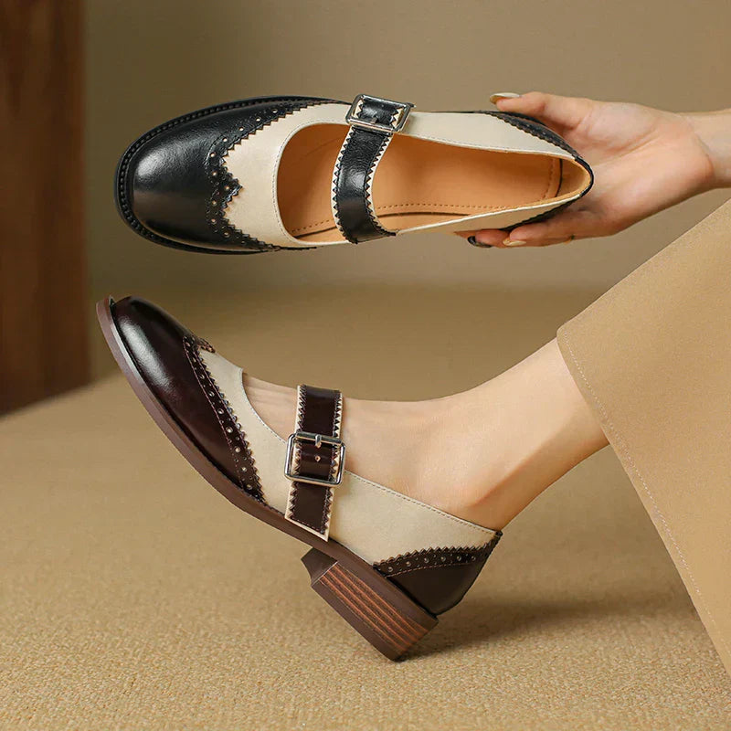 Eastwood and Bloom™ | Miana Leather Mary Janes