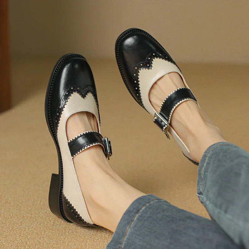 Eastwood and Bloom™ | Miana Leather Mary Janes