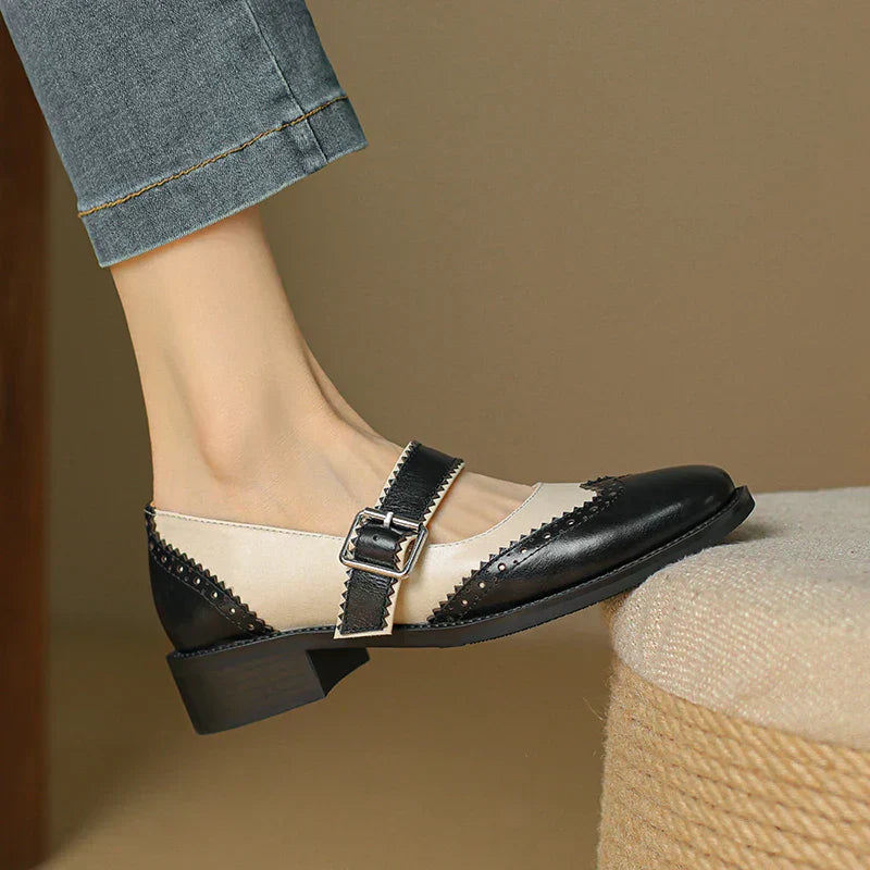Eastwood and Bloom™ | Miana Leather Mary Janes