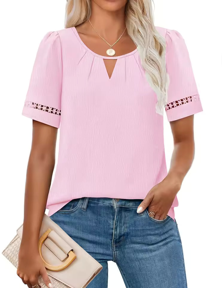 Eastwood and Bloom™ | Ylva – Airy top with lace details