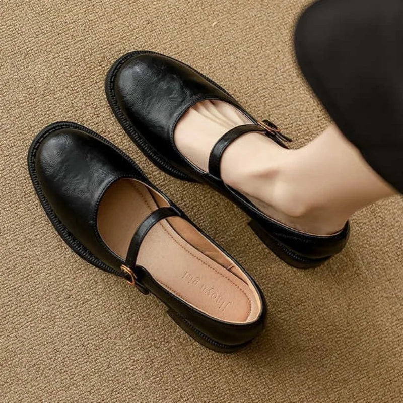 Eastwood and Bloom™ | Classic Comfort Mary Janes Made Of Leather