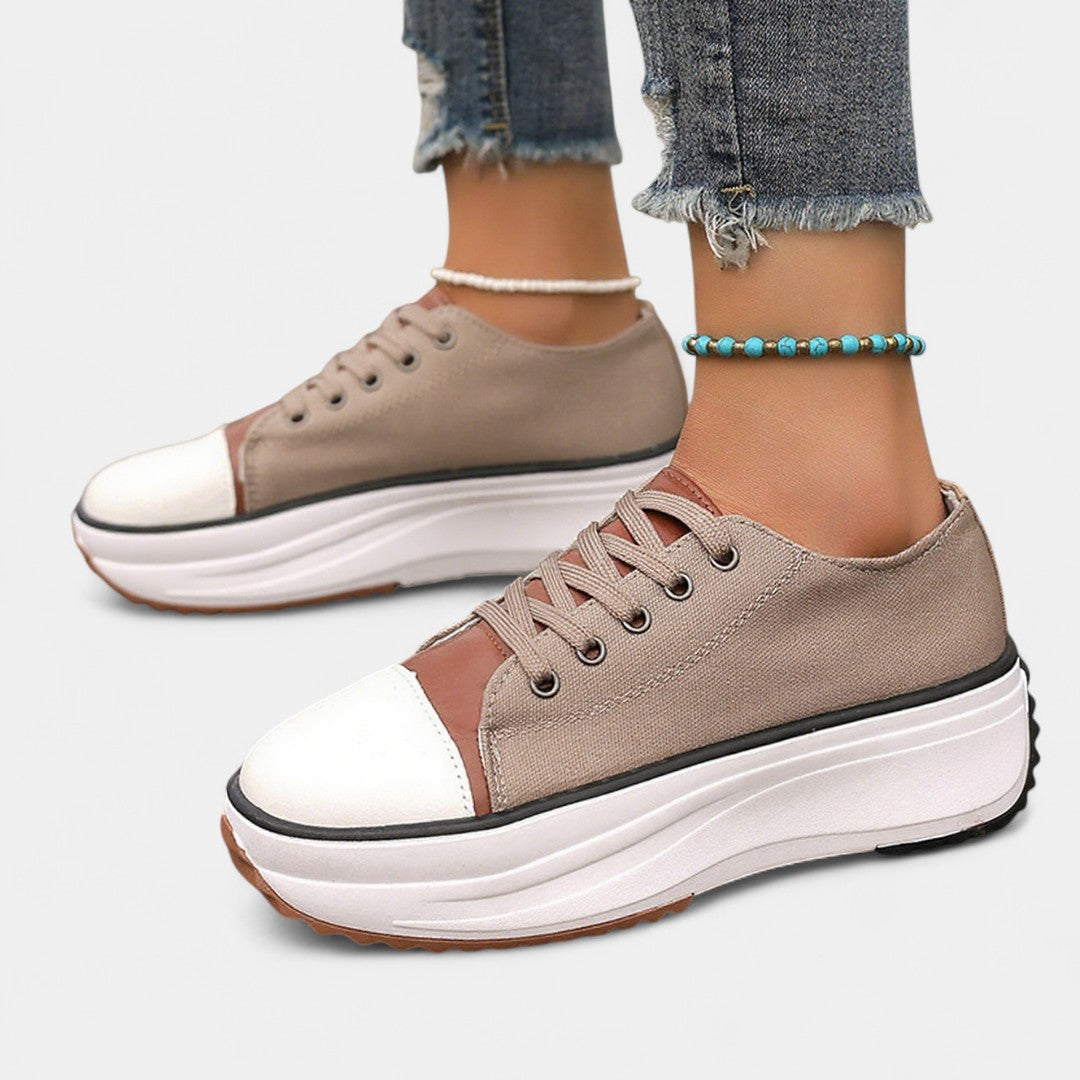 Eastwood and Bloom™ | Amara – Comfortable Platform Sneakers