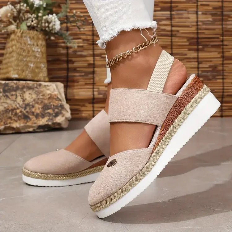 Eastwood and Bloom™ | Antonia - Orthopedic Sandals with Platform, Breathable and Relaxed