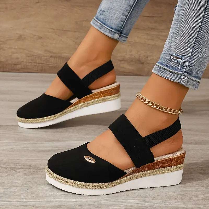 Eastwood and Bloom™ | Antonia - Orthopedic Sandals with Platform, Breathable and Relaxed