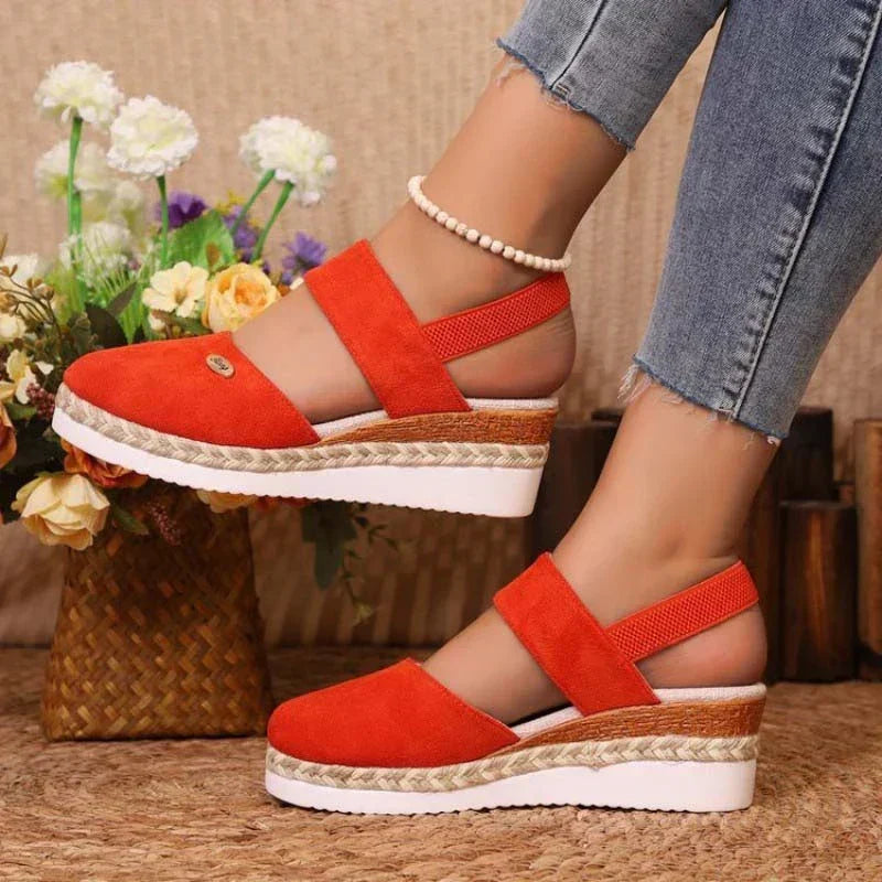 Eastwood and Bloom™ | Antonia - Orthopedic Sandals with Platform, Breathable and Relaxed