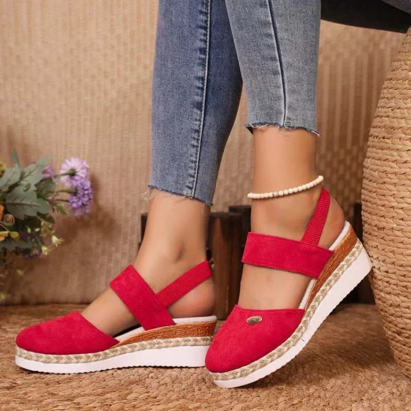 Eastwood and Bloom™ | Antonia - Orthopedic Sandals with Platform, Breathable and Relaxed