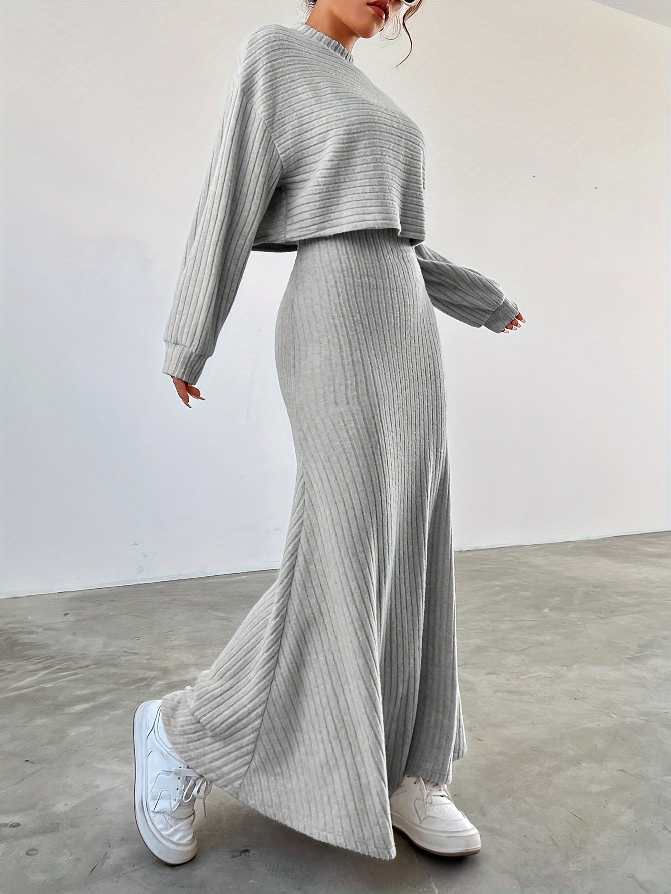 Eastwood and Bloom™ | Relaxed Dress for Women + Free Sweater