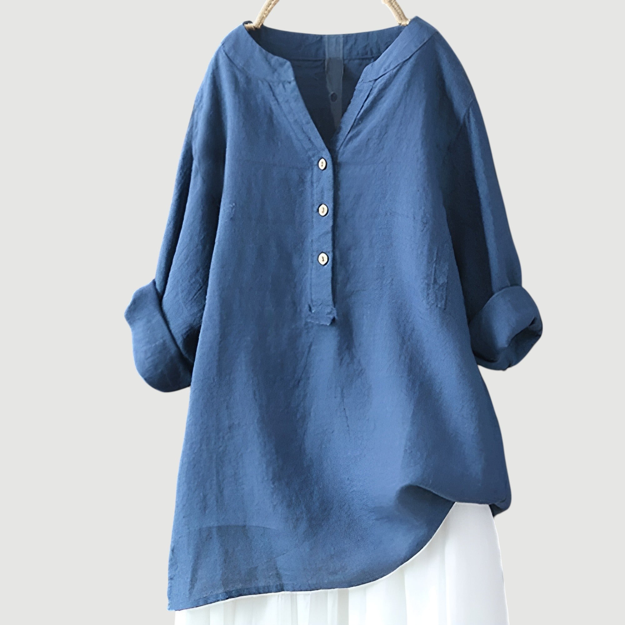 Eastwood and Bloom™ | Freja - Airy and Comfortable Button-Up Shirt