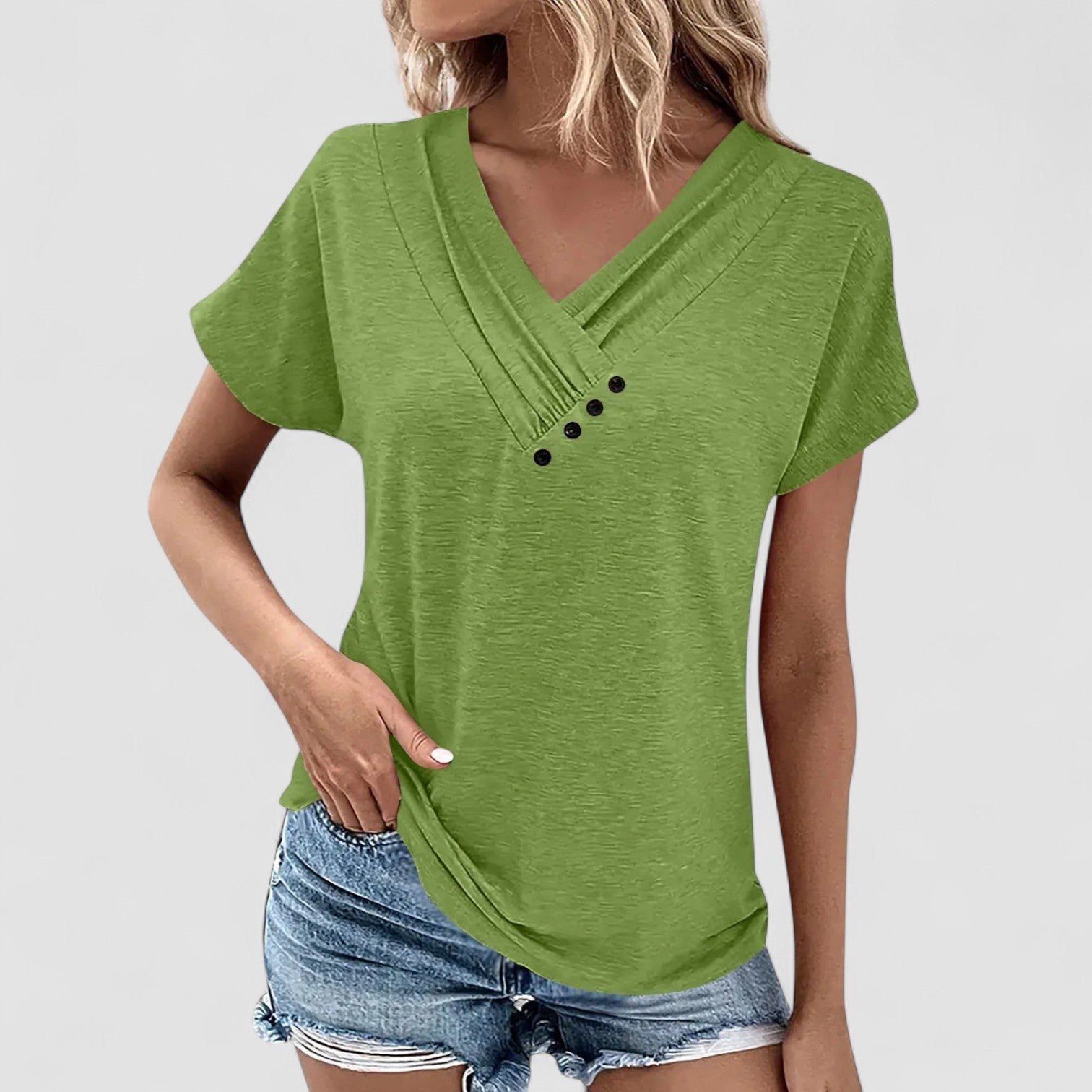 Eastwood and Bloom™ | Linnéa – Pleated top with buttons