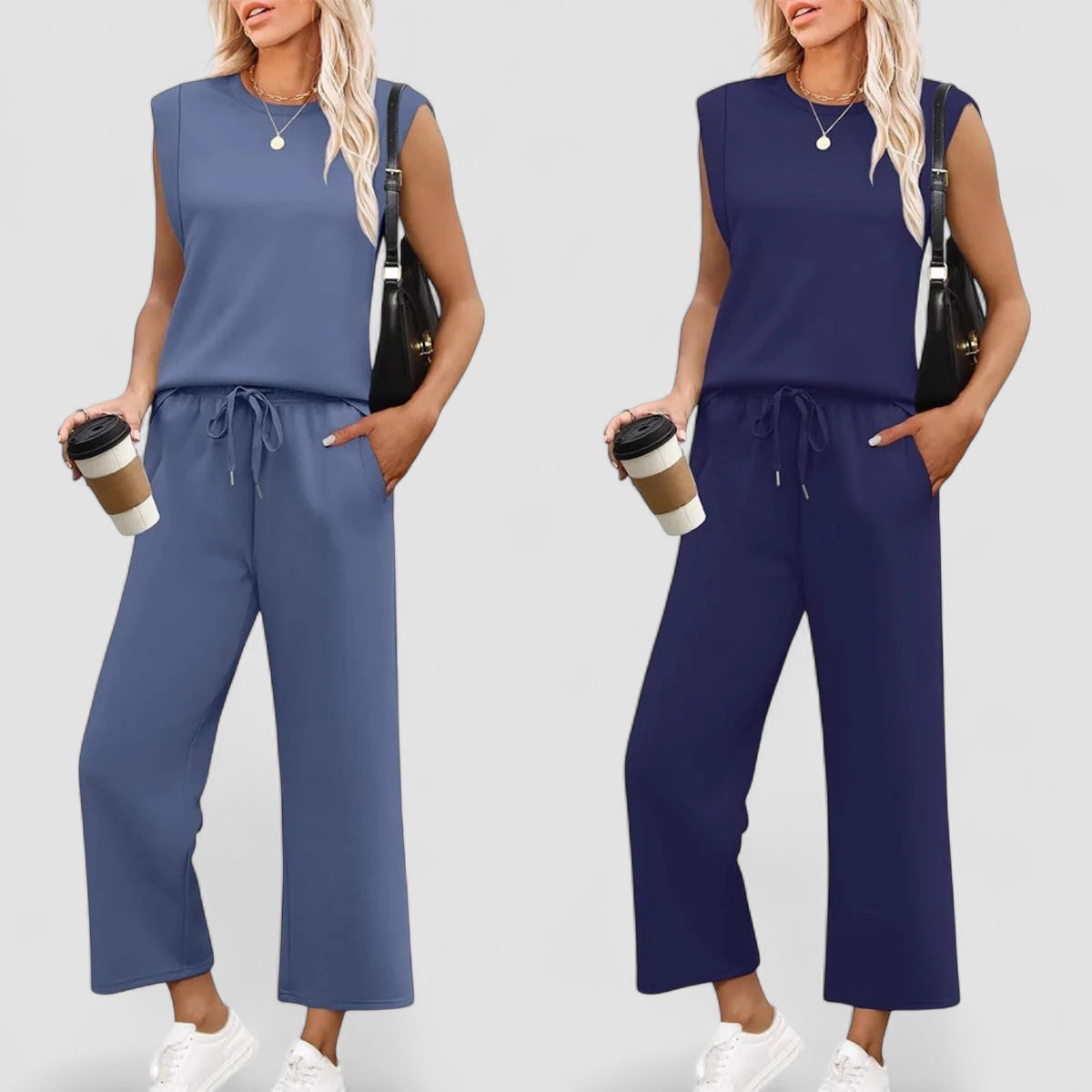 Eastwood and Bloom™ | Ania - Two-Piece Women's Set – Soft, Elegant, and Stylish