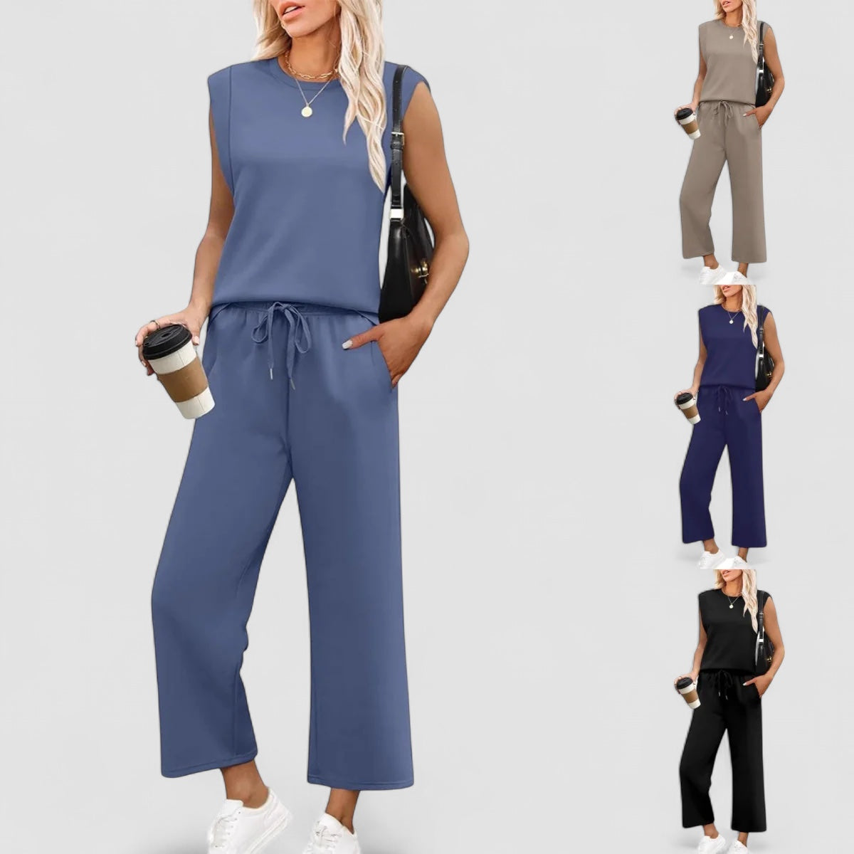 Eastwood and Bloom™ | Ania - Two-Piece Women's Set – Soft, Elegant, and Stylish