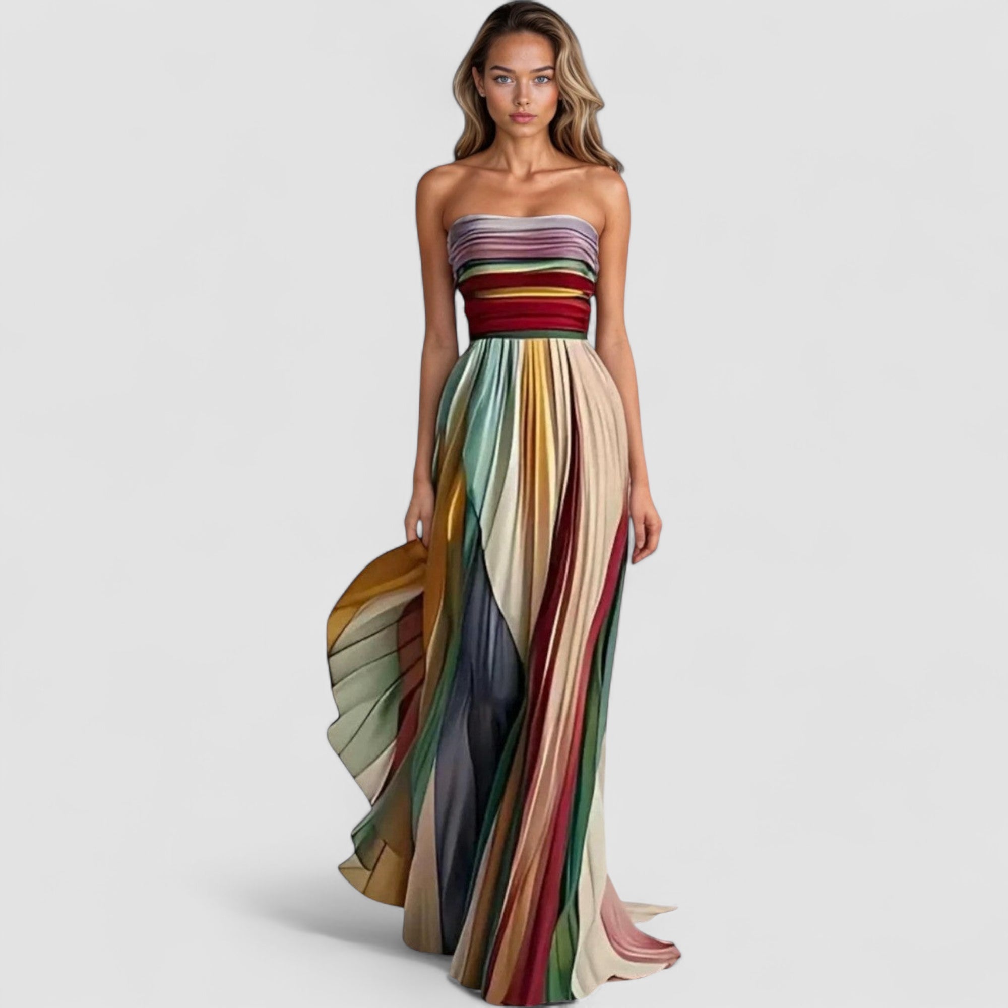 Eastwood and Bloom™ | Colorful Sleeveless Dress