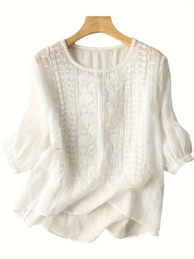 Eastwood and Bloom™ | Dorotea – Airy Blouse in Linen