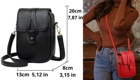 Eastwood and Bloom™ | Retro leather bag