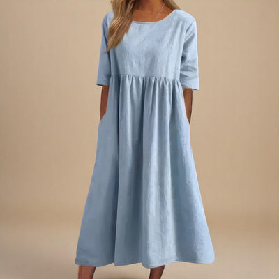 Eastwood and Bloom™ | Elise – Cotton Everyday Maxi Dress
