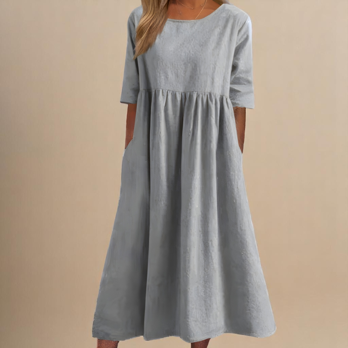 Eastwood and Bloom™ | Elise – Cotton Everyday Maxi Dress