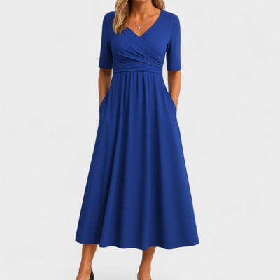 Eastwood and Bloom™ | Joanna – Elegant Midi Dress for All Occasions