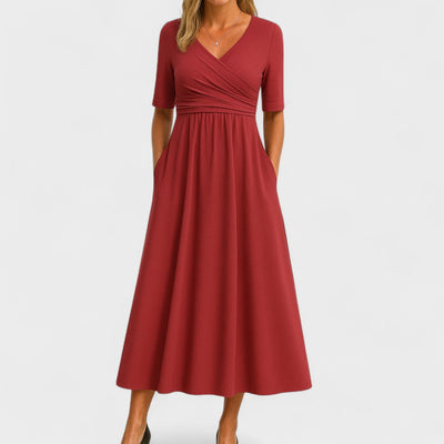Eastwood and Bloom™ | Joanna – Elegant Midi Dress for All Occasions