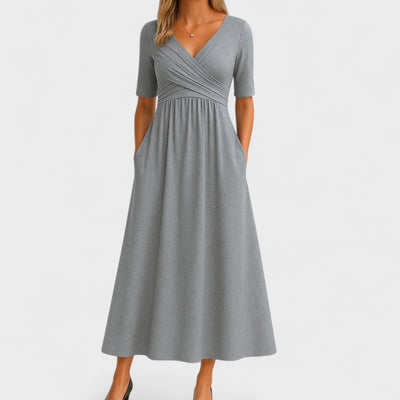 Eastwood and Bloom™ | Joanna – Elegant Midi Dress for All Occasions