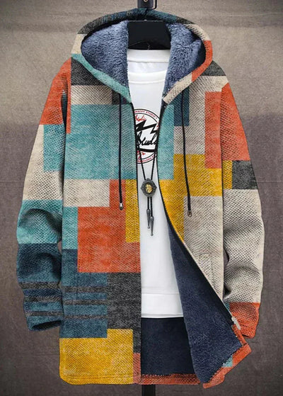Eastwood and Bloom™ | Veradis – Geometric Hooded Jacket