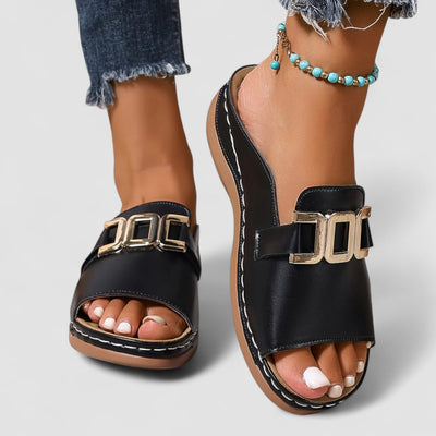 Eastwood and Bloom™ | Adèle - Wedge Sandal for Summer with Comfort Sole
