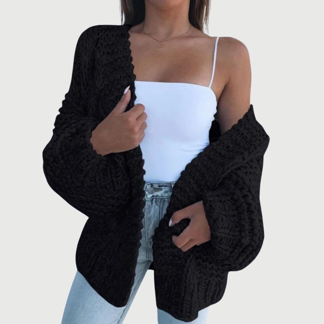 Eastwood and Bloom™  | Eleanor – Chunky Knit Relaxed Cardigan