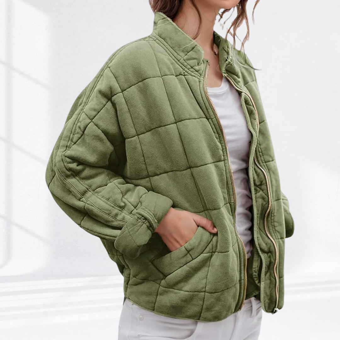 Eastwood and Bloom™ | Clarisse – Quilted Comfort Jacket