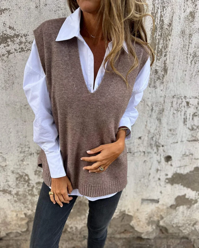 Eastwood and Bloom™ | Nusa – Knit Sweater Vest