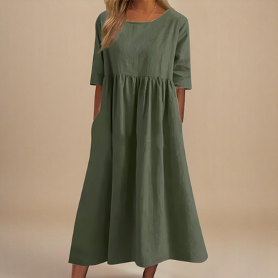 Eastwood and Bloom™ | Elise – Cotton Everyday Maxi Dress