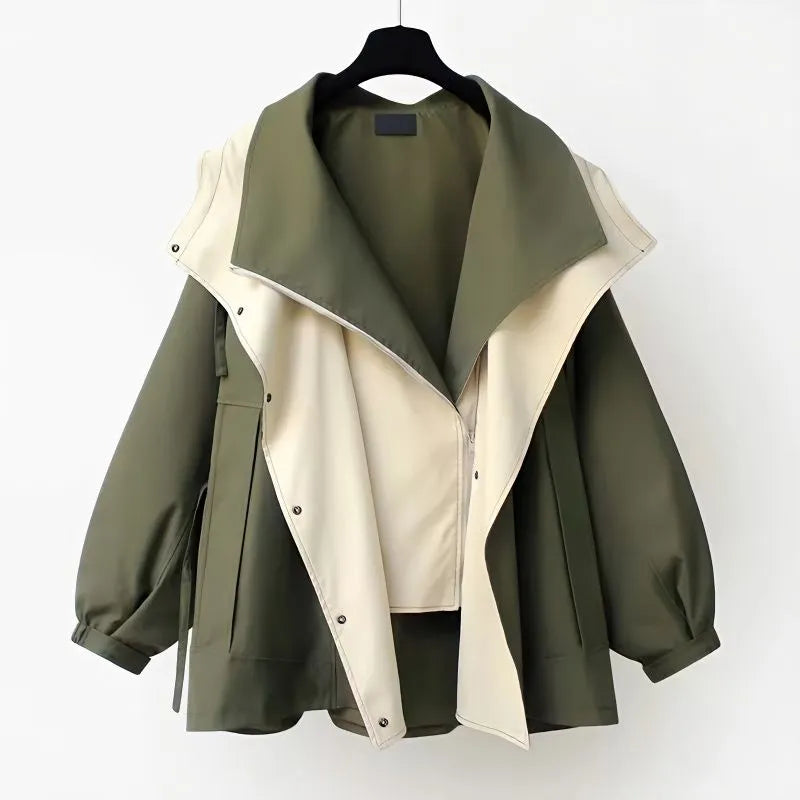 Eastwood and Bloom™ | Galatea – Relaxed Draped-Collar Jacket