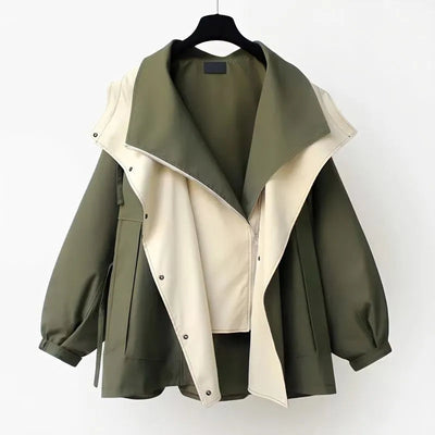 Eastwood and Bloom™ | Galatea – Relaxed Draped-Collar Jacket