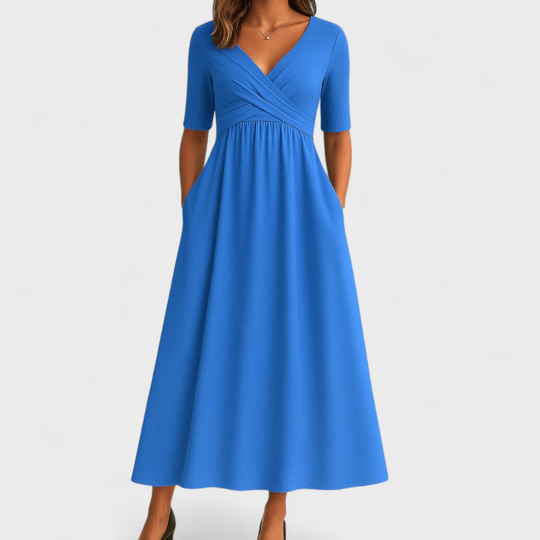 Eastwood and Bloom™ | Joanna – Elegant Midi Dress for All Occasions