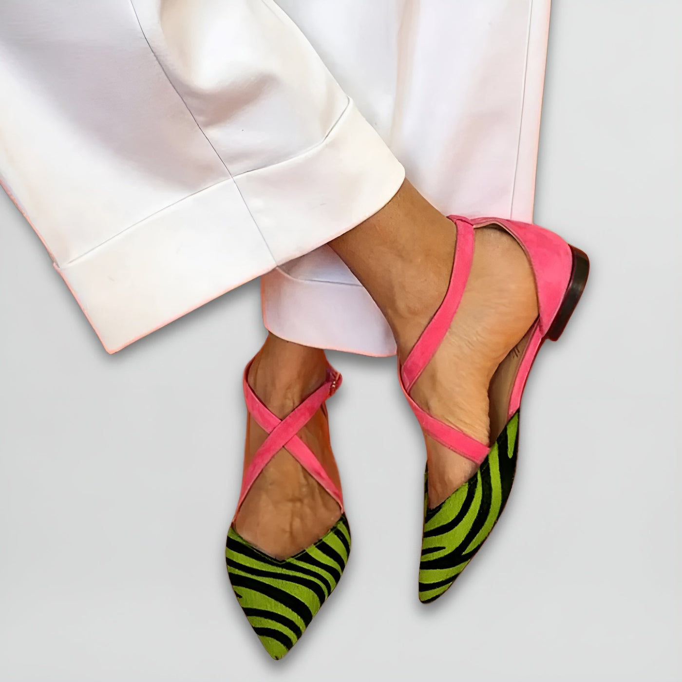 Eastwood and Bloom™ | Fenna Strapped Ballerina Flats