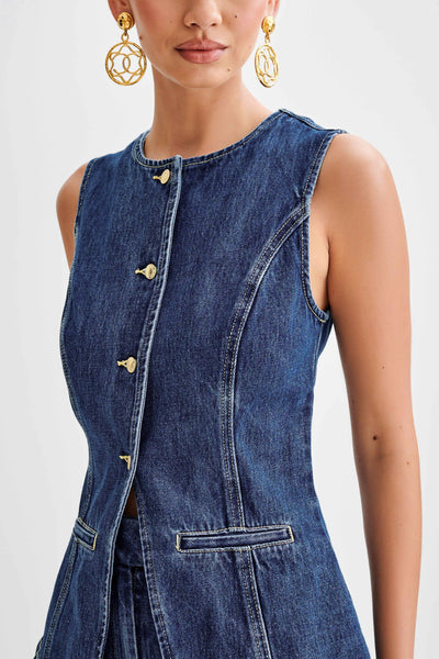 Eastwood and Bloom™ | Trendy Denim Set with Buttons