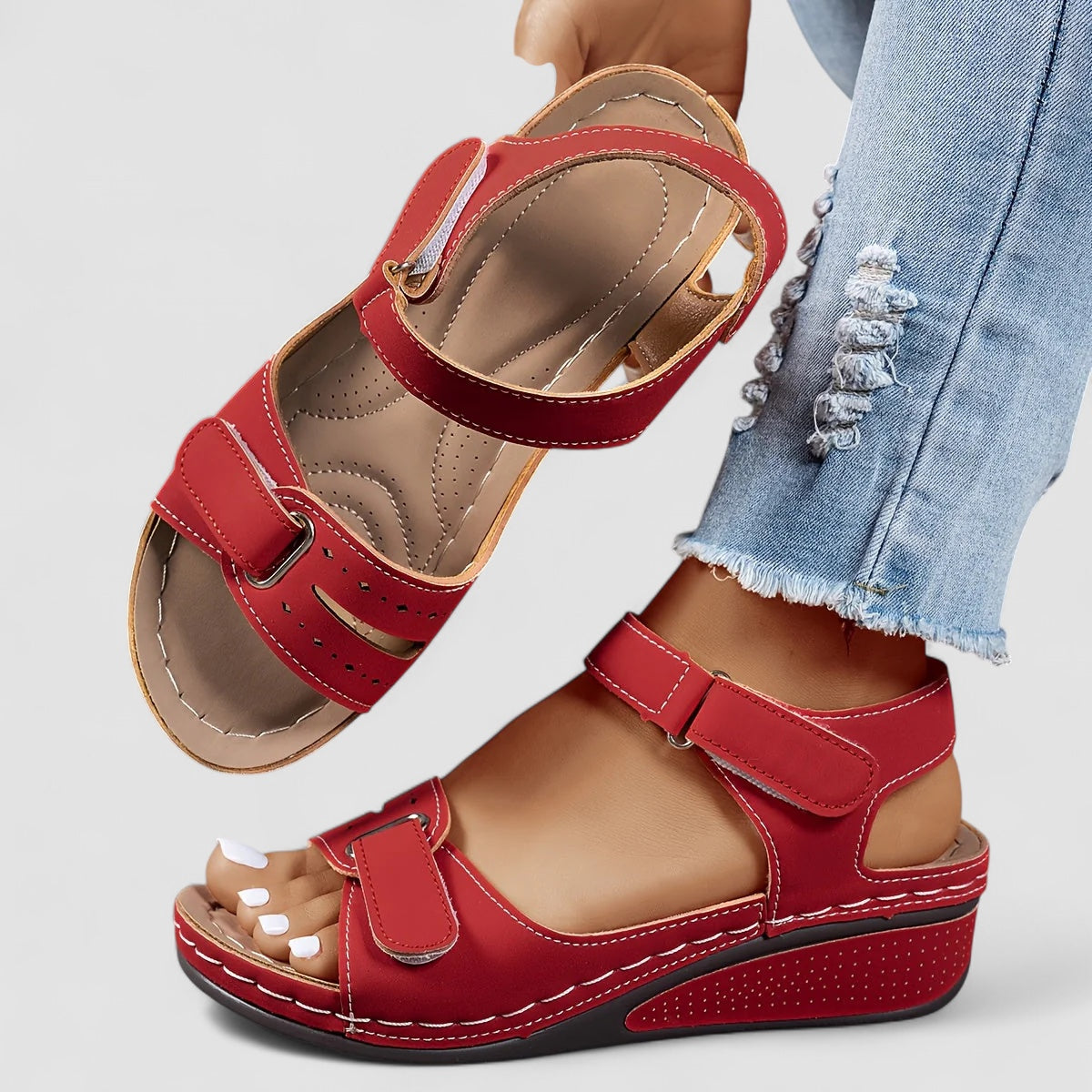 Eastwood and Bloom™ | Norah - Orthopedic support sandal for stability and comfort all day