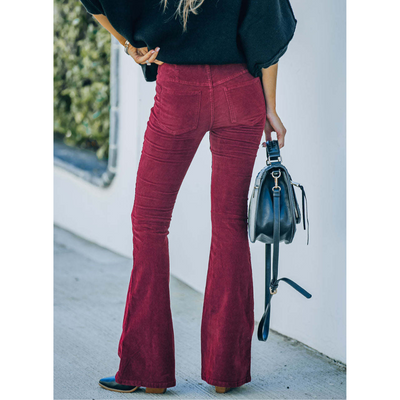 Eastwood and Bloom™ | Sylvette – Tailored Corduroy Pants