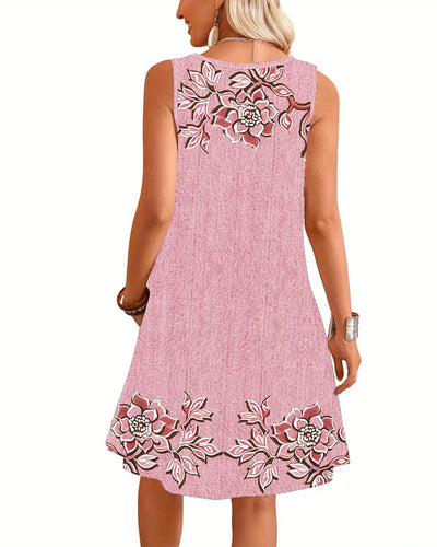 Eastwood and Bloom™ | Finley – Sleeveless Button-Front Dress