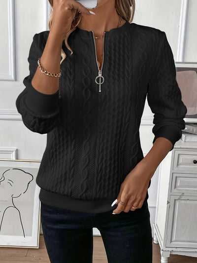 Herald - Elegant Zip Sweater