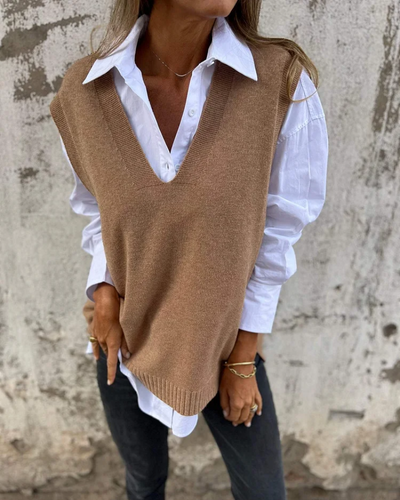Eastwood and Bloom™ | Nusa – Knit Sweater Vest