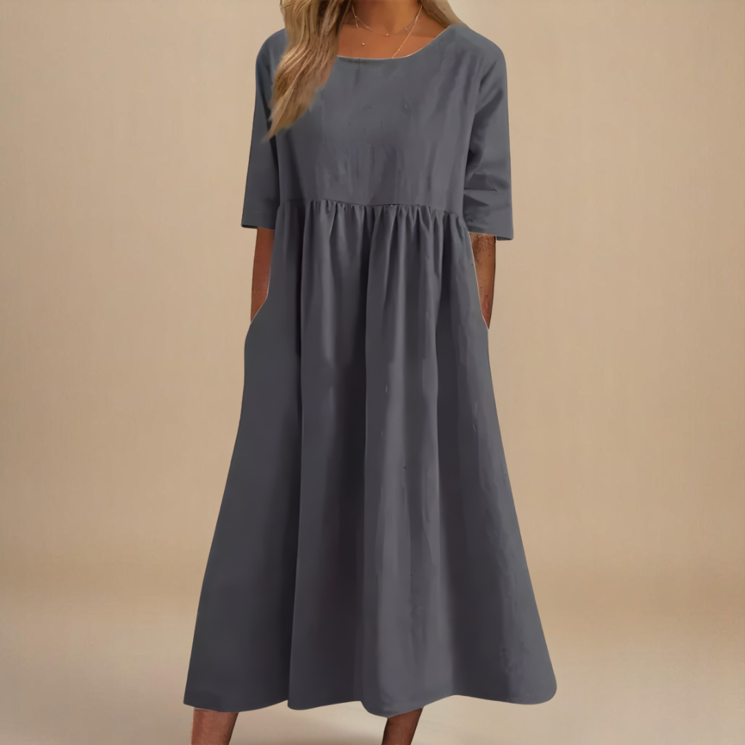 Eastwood and Bloom™ | Elise – Cotton Everyday Maxi Dress