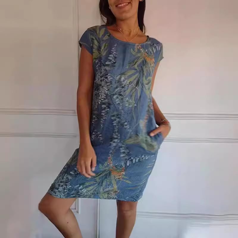 Eastwood and Bloom™ | Vesper – Relaxed fit botanical dress